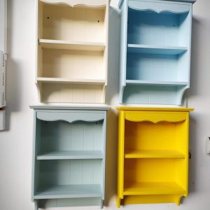 מדף תבלינים "אורלי" כפרי למטבח סגנון פרובנס / אנגלי